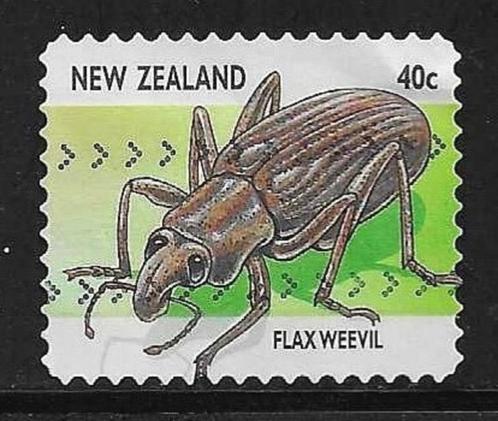 New Zealand - Afgestempeld - Lot nr. 553 - Flax Weevil, Timbres & Monnaies, Timbres | Océanie, Affranchi, Envoi