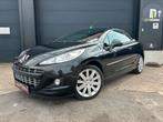 Peugeot 207 cc 1.6i cabrio met 38.000km, Auto's, Euro 5, Stof, Zwart, Cabriolet