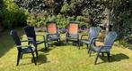 6 chaises de jardin avec coussins, Comme neuf, Enlèvement