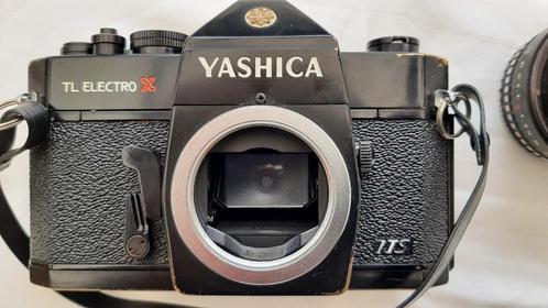YASHICA TL Electro X analog camera, Audio, Tv en Foto, Fotocamera's Analoog, Gebruikt, Spiegelreflex, Overige Merken, Ophalen