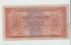 5 Frank Nationale Bank van Belgie 1943, Postzegels en Munten, Bankbiljetten | België, Los biljet, Ophalen of Verzenden