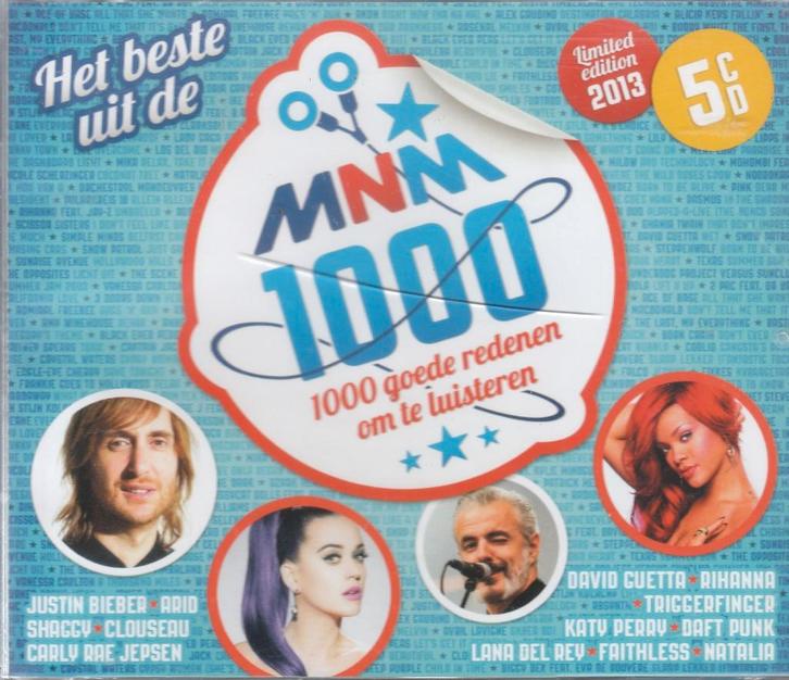Het beste uit MNM 1000: limited edition 2013, Cd's en Dvd's, Cd's | Verzamelalbums, Pop, Verzenden