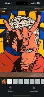 Pop Art Eminem Canvas - 100 x 100 cm - Canvasprint, Huis en Inrichting, Ophalen, 75 tot 100 cm, 75 cm of meer, Print