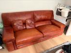 2 canapés Ralph Lauren - cuir - couleur cognac, Huis en Inrichting, Ophalen, Zo goed als nieuw, Rechte bank, Leer