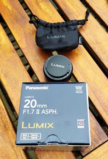Lumix g pancake 20mm 4-3 lens beschikbaar voor biedingen