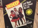 Indeep.Last night a D.J. saved my life., CD & DVD, Vinyles Singles, Utilisé, Enlèvement ou Envoi, Single