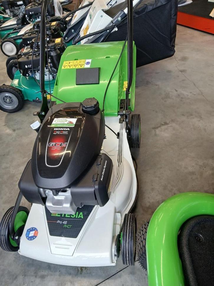 ETESIA Grasmaaier HONDA GCV170X, Tuin en Terras, Grasmaaiers, Nieuw, Benzine-grasmaaier, 40 t/m 49 cm, Cirkelmaaier, Opvangbak