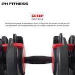 PH Fitness Premium Verstelbare Dumbbell Set 24 kg – 15-in-1, Ophalen, Nieuw, Benen, Dumbbell