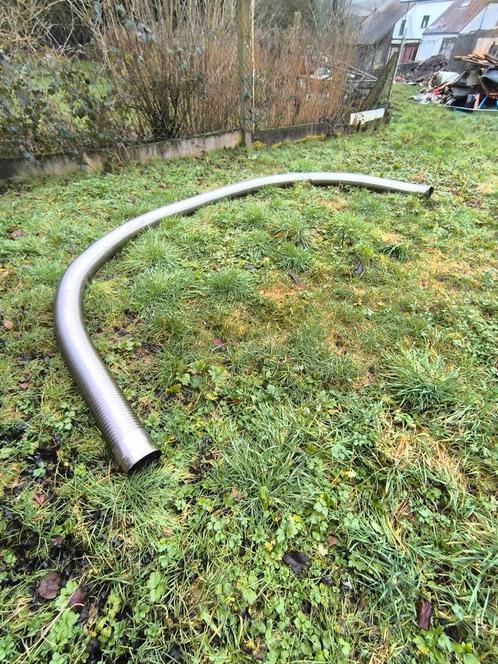 tubage inox 150mm, Doe-het-zelf en Bouw, Buizen en Afvoer, Zo goed als nieuw, Inox, Ophalen