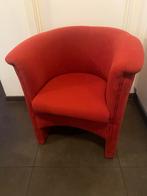Mooie rode design zetel, Ophalen, Gebruikt