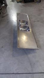 Dubbele spoelbak, Ophalen, 50 tot 100 cm, 50 tot 75 cm, Zo goed als nieuw