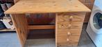Grenen bureau, Huis en Inrichting, Bureaus, Ophalen, Gebruikt, Bureau