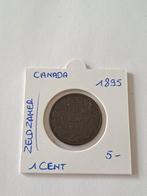 Canada 1 cent 1895 zeldzaam geres 123456, Ophalen of Verzenden
