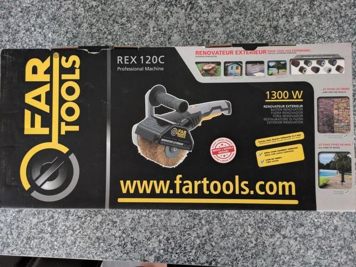 renovateur-ponceuse ext/int, Doe-het-zelf en Bouw, Gereedschap | Schuurmachines, Zo goed als nieuw, Overige typen, 1200 watt of meer