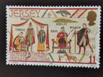 Tapis Jersey 1987 - Willem le Conquérant - tapisserie Bayeux, Timbres & Monnaies, Timbres | Europe | Royaume-Uni, Affranchi, Enlèvement ou Envoi