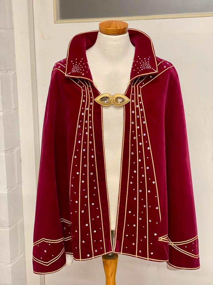 Cape voor prins of prinses carnaval, zo goed als nieuw, Kleding | Heren, Carnavalskleding en Feestkleding, Zo goed als nieuw, Ophalen of Verzenden