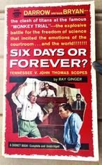 Six days or forever? Tennessee v. John Thomas Scopes - 1960, Ophalen of Verzenden, Juridisch en Recht, Gelezen, Ray Ginger (1924-1975)