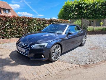 AUDI A5 CABRIO 2.0 TFSi Auto QUATTRO 252 ch « S-LINE », Autos, Achat, Euro 6, Cabriolet, 2 portes