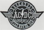 ACDC Rock n Roll stoffen opstrijk patch embleem #3, Verzenden, Nieuw, Kleding