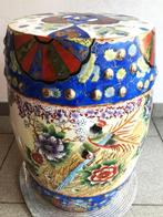 Chinees tuinkruk stoel 'famille rose' tafel 😍💑💎🤗✨, Antiek en Kunst, Ophalen of Verzenden