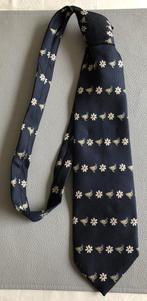 Donkerblauwe stropdas – reeds geknoopt, Vêtements | Hommes, Cravates, Marc Olivier, Bleu, Porté, À motif