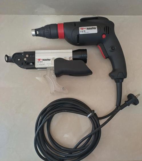 Visseuse WURTH Master S 50 TB + Chargeur vis en bande, Doe-het-zelf en Bouw, Gereedschap | Boormachines, Gebruikt, Ophalen of Verzenden