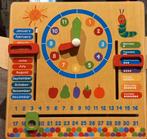 Small Foot Houten kalenderklok Rupsje Nooitgenoeg 30 x 30 cm, Kinderen en Baby's, Speelgoed | Educatief en Creatief, Gebruikt