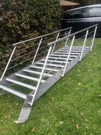 TRAP GEGALVANISEERDE  EN HOUT TRAP OOK, Doe-het-zelf en Bouw, Ophalen of Verzenden, Trap