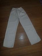 H&M witte jeans met wijde pijpen (158), Meisje, Ophalen of Verzenden, Broek, Zo goed als nieuw