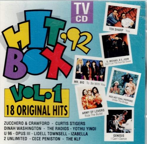 cd   /    Hitbox '92 Vol.1, CD & DVD, CD | Autres CD, Enlèvement ou Envoi