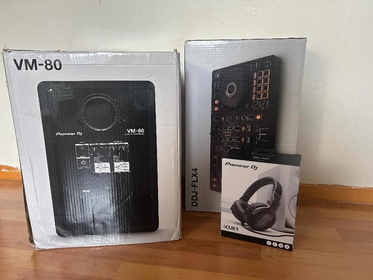 Pioneer DJ DDJ-FLX4 - VM-80 - HDJ-CUE1 (garantie), Musique & Instruments, DJ sets & Platines, Comme neuf, DJ-Set, Pioneer, Enlèvement