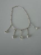 Collier, Handtassen en Accessoires, Nieuw, Ophalen of Verzenden, Zilver, Overige materialen