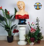 Buste de Marilyn Manroe sur colonne (122 cm H) Statue de Mar, Comme neuf, Poupée, Figurine ou Miniature, Enlèvement ou Envoi