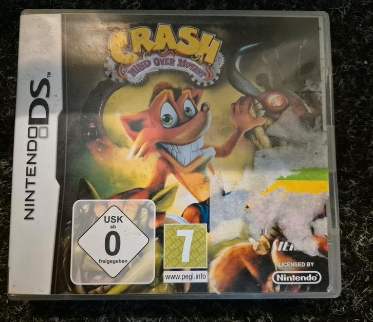 Crash Bandicoot - Mind Over Mutant, Games en Spelcomputers, Games | Nintendo DS, Gebruikt, Ophalen of Verzenden