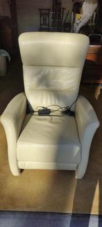 Relaxzetel, Huis en Inrichting, Fauteuils, Ophalen, Gebruikt, 50 tot 75 cm, Leer