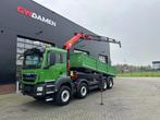 MAN TGS 41.440 8x4 Kipper / Kraan Euro 6 (bj 2017), Auto's, Vrachtwagens, Automaat, 324 kW, Achterwielaandrijving, Euro 6