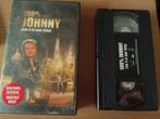 cassette VHS 100 % Johnny Hallyday live tour Eiffel, Ophalen of Verzenden, Gebruikt