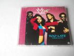 MAXI CD - The Real Milli Vanilli - Too Late, Cd's en Dvd's, Cd Singles, Maxi-single, Dance, Ophalen of Verzenden, Zo goed als nieuw