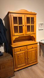 Vitrine-kast (in 2 stukken), Huis en Inrichting, Kasten | Buffetkasten, Ophalen, Zo goed als nieuw