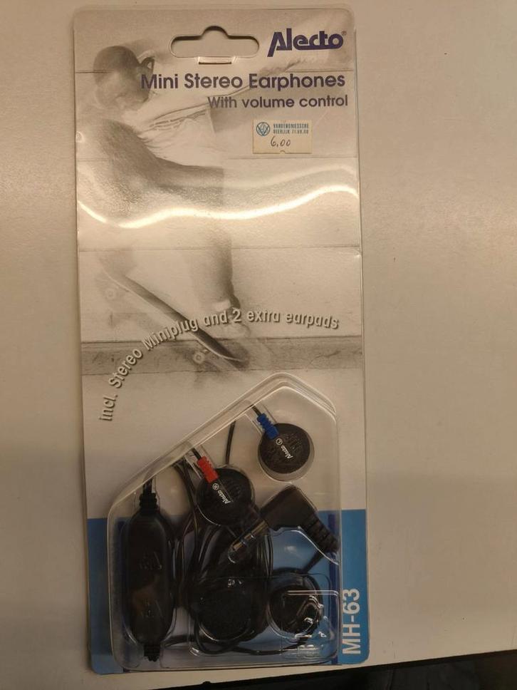 Alecto Headphone MH-63, Audio, Tv en Foto, Hoofdtelefoons, Nieuw, Op oor (supra aural), Overige merken, Ophalen of Verzenden