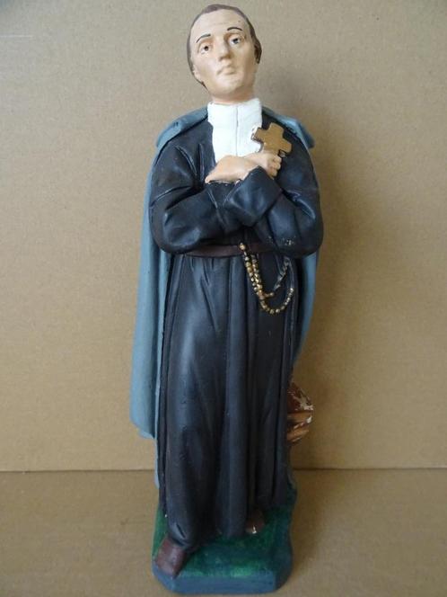 Statue ancienne Saint Montfort statue antique en plâtre 30cm, Antiquités & Art, Antiquités | Objets religieux, Enlèvement ou Envoi