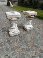 Zwaar koppel pilaren  /  zuilen  / sokkels, Tuin en Terras, Ophalen, Gebruikt