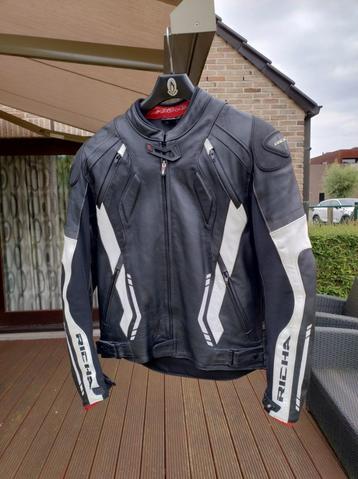Lederen vest en broek Richa in nieuw staat, Ophalen of Verzenden, Richa, Tweedehands, Heren