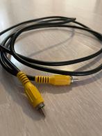 Câble vidéo tulipe jaune haute qualité 2x mâle, TV, Hi-fi & Vidéo, Câbles audio & Câbles de télévision, Comme neuf, Envoi