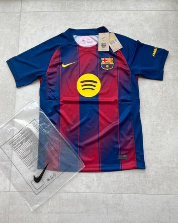 Barcelona thuisshirt van Nike seizoen 2025-2026 beschikbaar voor biedingen
