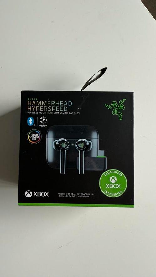 Razer hammerhead hyperspeed, Audio, Tv en Foto, Hoofdtelefoons, Zo goed als nieuw, Draadloos, Bluetooth, Surround, Ophalen