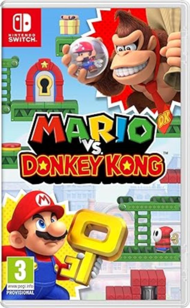 Mario vs Donkey Kong Nitendo Switch SNELLE GRATIS LEVERING, Games en Spelcomputers, Games | Nintendo Switch, Nieuw, Avontuur en Actie