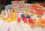 Jouets de construction en bois., Enlèvement ou Envoi, Comme neuf