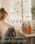 PRUNUS Vintage radiostation FM radio GRATIS LEVERING, Verzenden, Nieuw, Radio