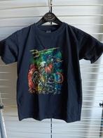 zwarte shirt met print. merk Wild maat 10-12j, Kinderen en Baby's, Gebruikt, Ophalen of Verzenden, Jongen, Shirt of Longsleeve